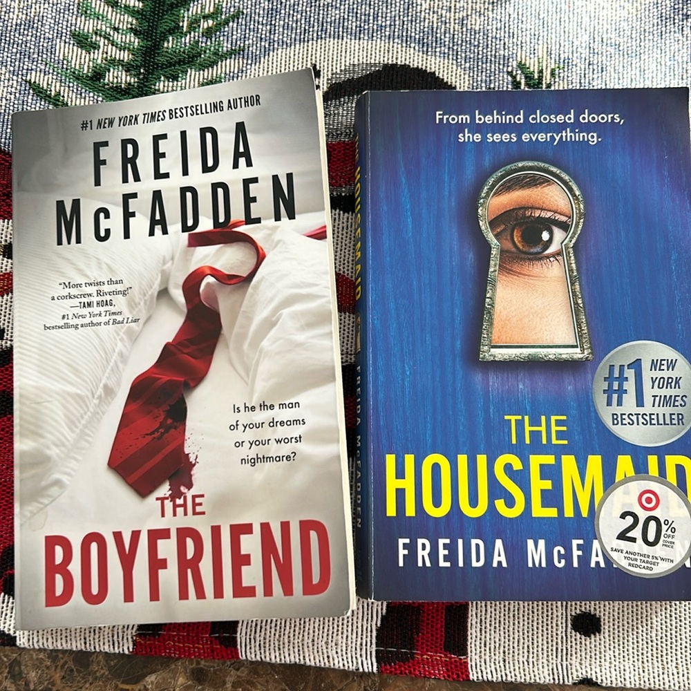 2 Books! The Boyfriend and The Housemaid!